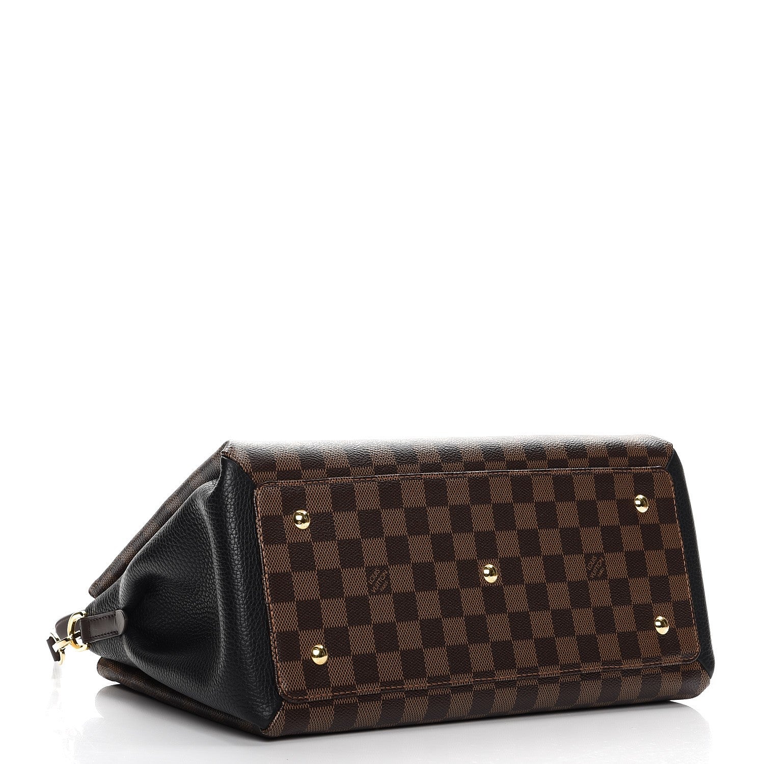 Louis Vuitton Cuir Taurillon Damier Ebene Normandy Black 5 of 8