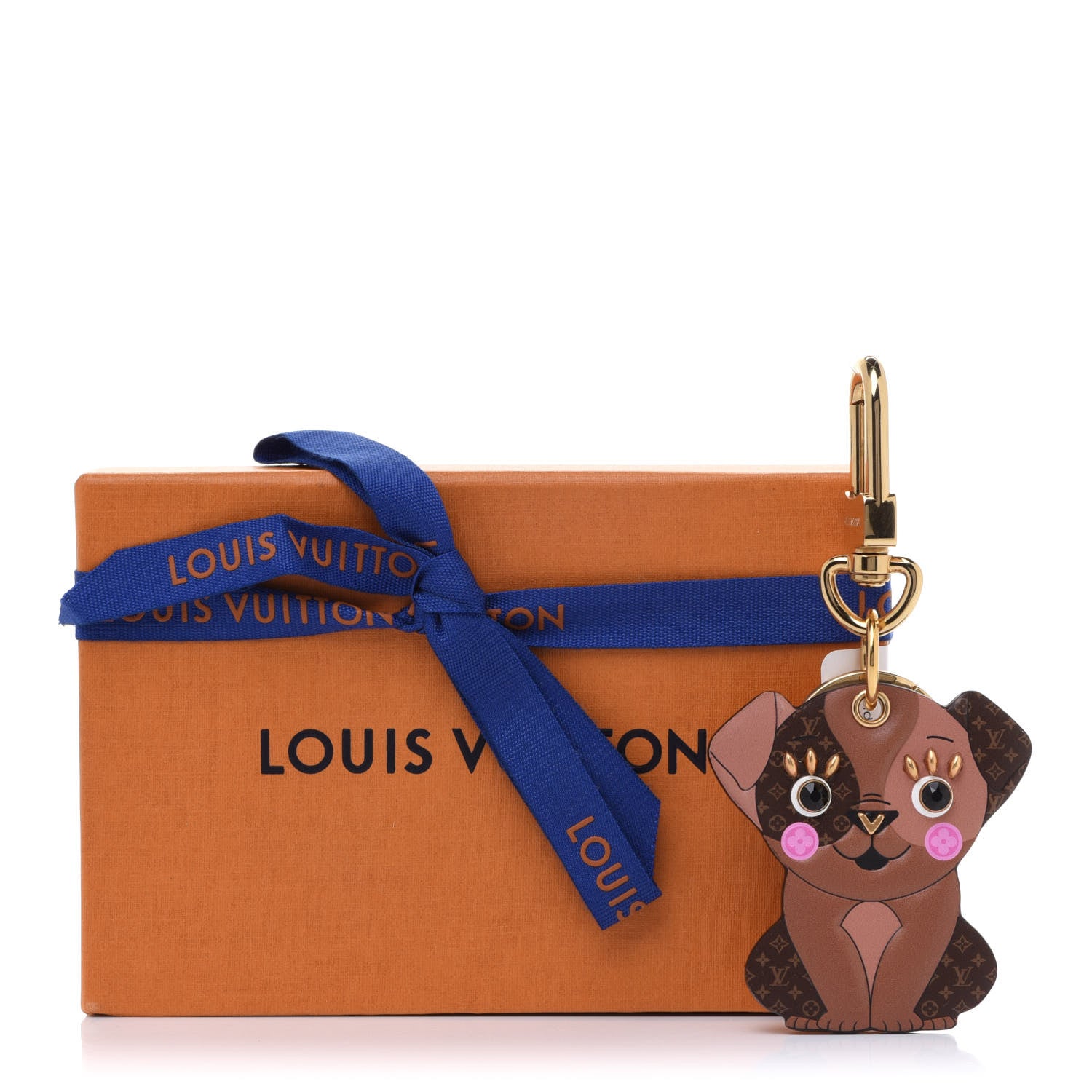 Louis Vuitton Monogram Puppy Bag Charm Key Holder 8 of 8
