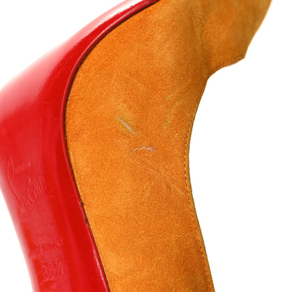 Christian Louboutin Veau Velours Pigalle Follies 100 Pumps 36.5 Full Moon 9 of 10