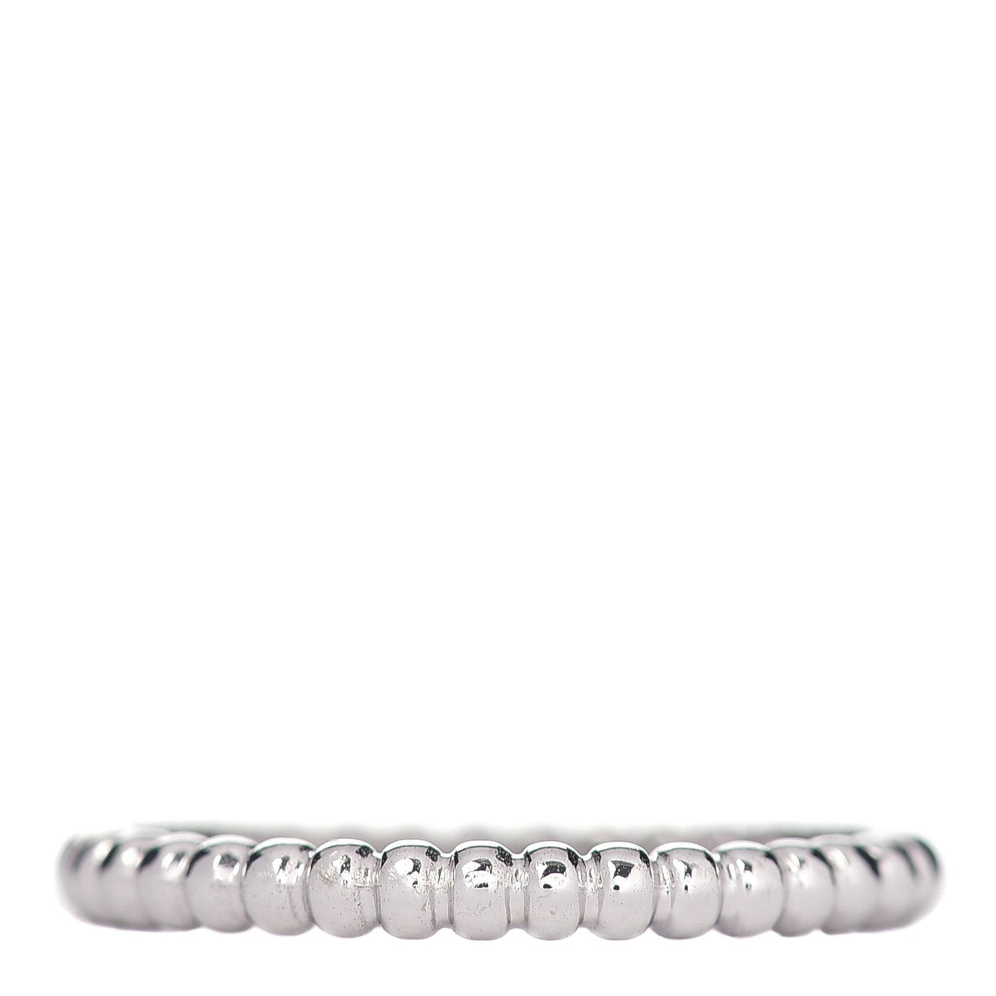 18K White Gold Small Perlee Ring 55 7.25