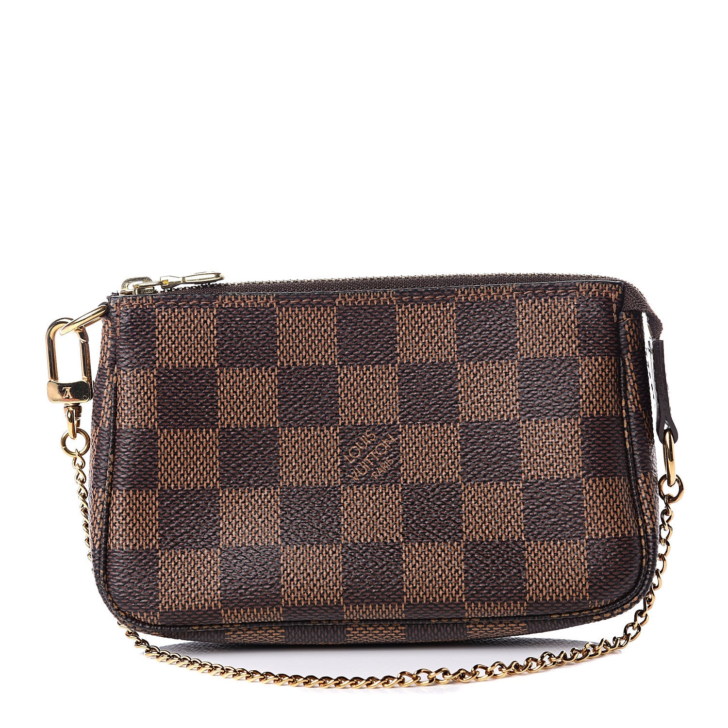 Louis Vuitton Damier Ebene Mini Pochette Accessories 1 of 8