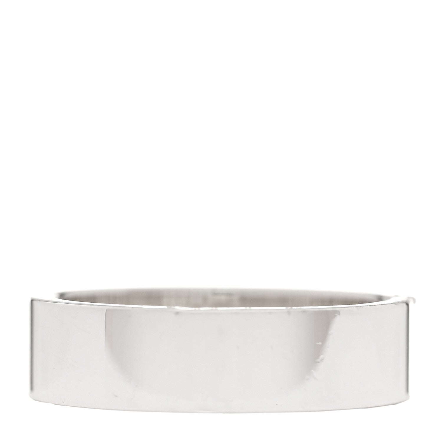 Hermes Sterling Silver PM Collier De Chien Ring 51 5.75 3 of 4