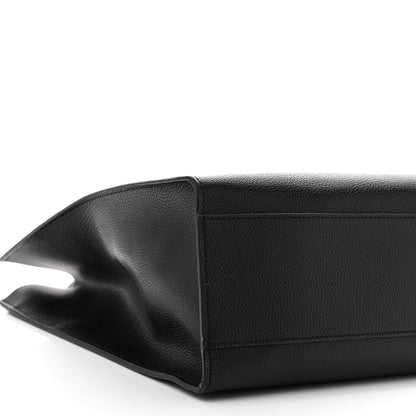 Marc Jacobs Grained Calfskin Grind Shopper Tote Black 10 of 11