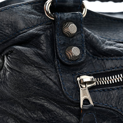 Balenciaga Agneau Giant 12 Silver Hardware Town Bleu Obscur 13 of 14