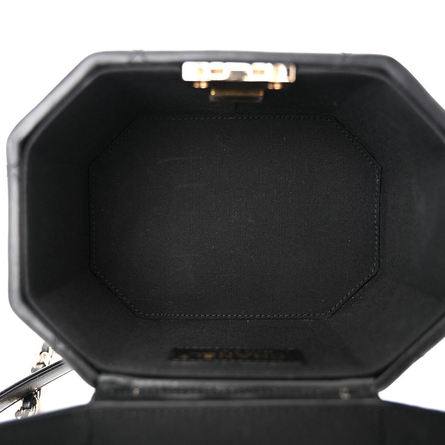 Chanel Lambskin Quilted Vendome Case Black 5 of 10