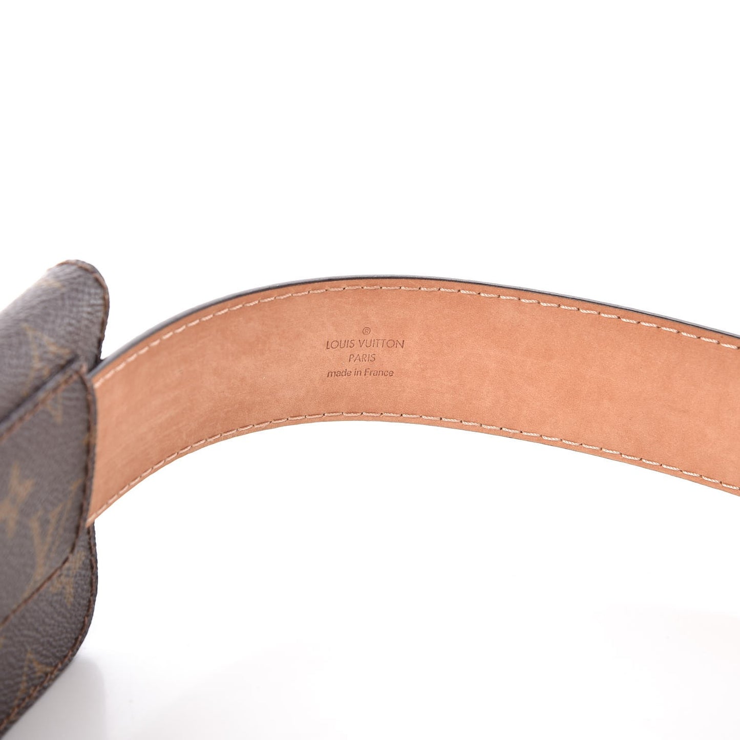 Monogram Pochette Solo Belt 90 36
