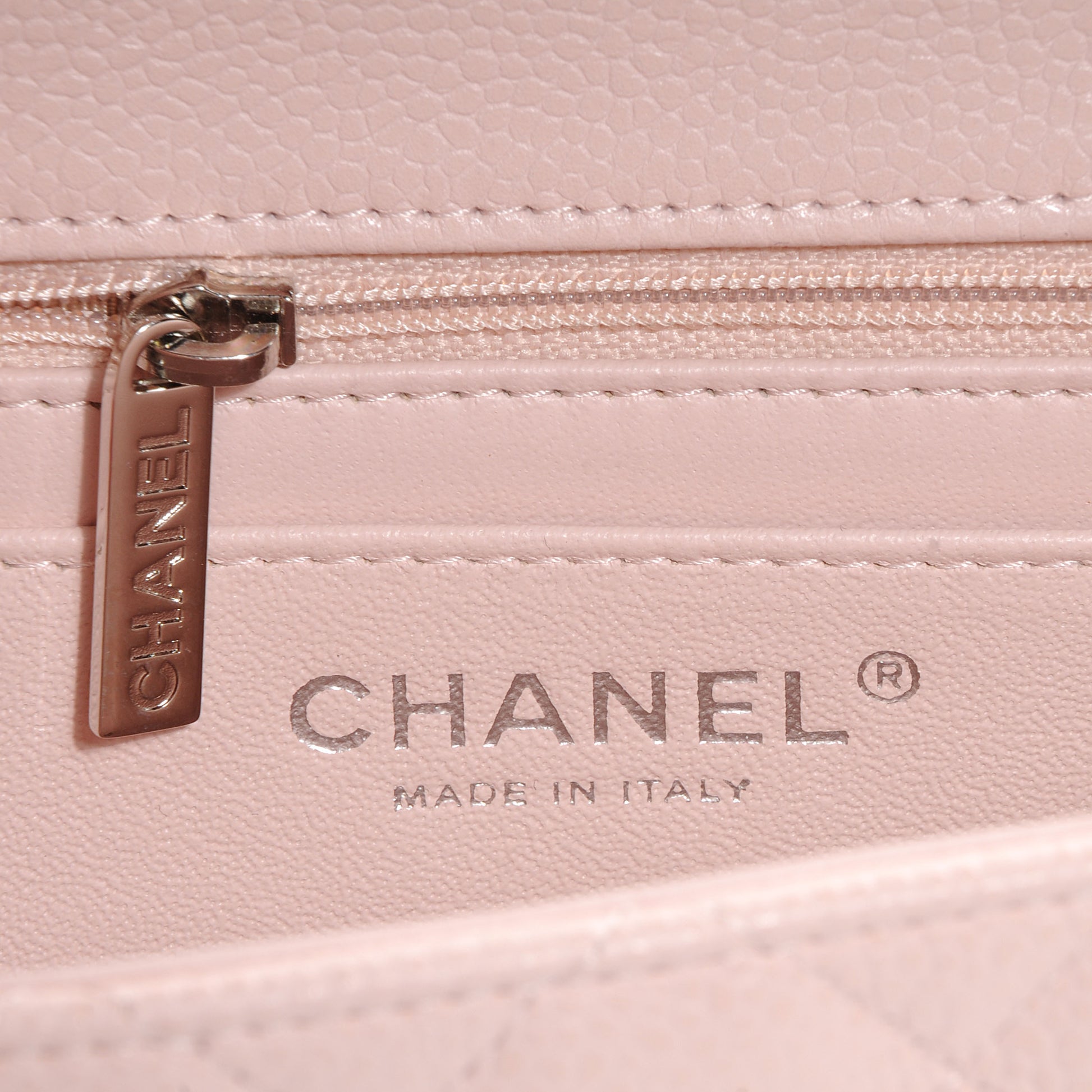 Chanel Caviar Quilted Mini Square Flap Pink 6 of 9