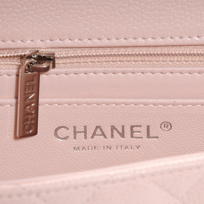 Chanel Caviar Quilted Mini Square Flap Pink 6 of 9
