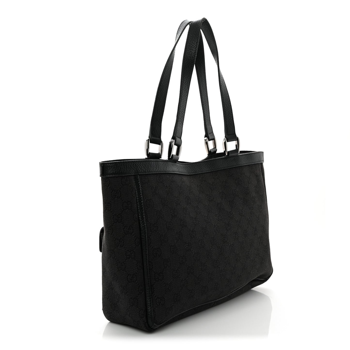 Monogram Abbey D Ring Tote Black