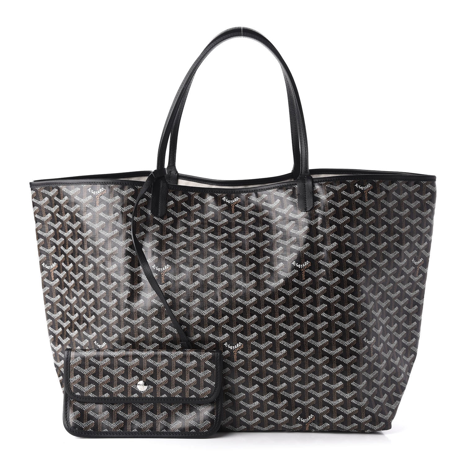 Goyard Goyardine Saint Louis GM Black 1 of 9