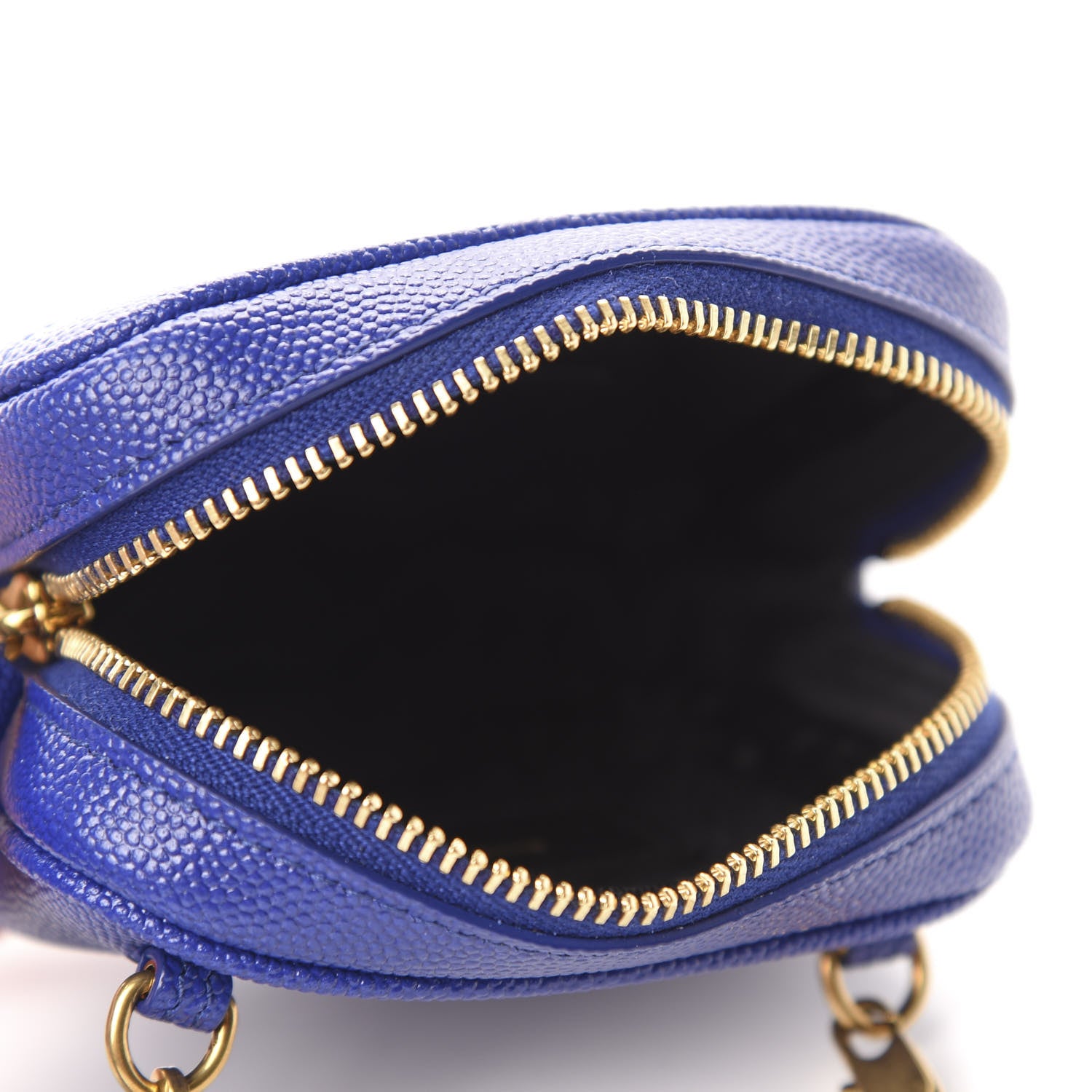 Saint Laurent Grain De Poudre Matelasse Monogram Baby Lou Camera Bag Sapphire Blue 5 of 11
