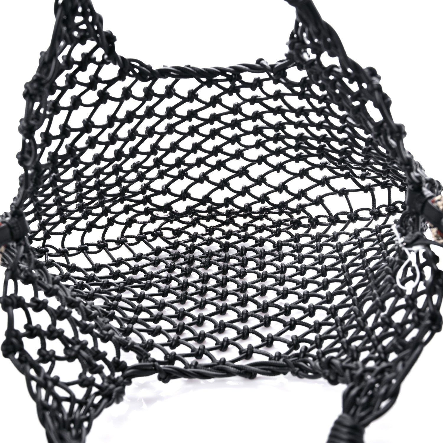 Stella McCartney Alter Nappa Knotted Structure Tote Black 5 of 8