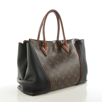 Louis Vuitton Monogram Tote W PM Black 3 of 8