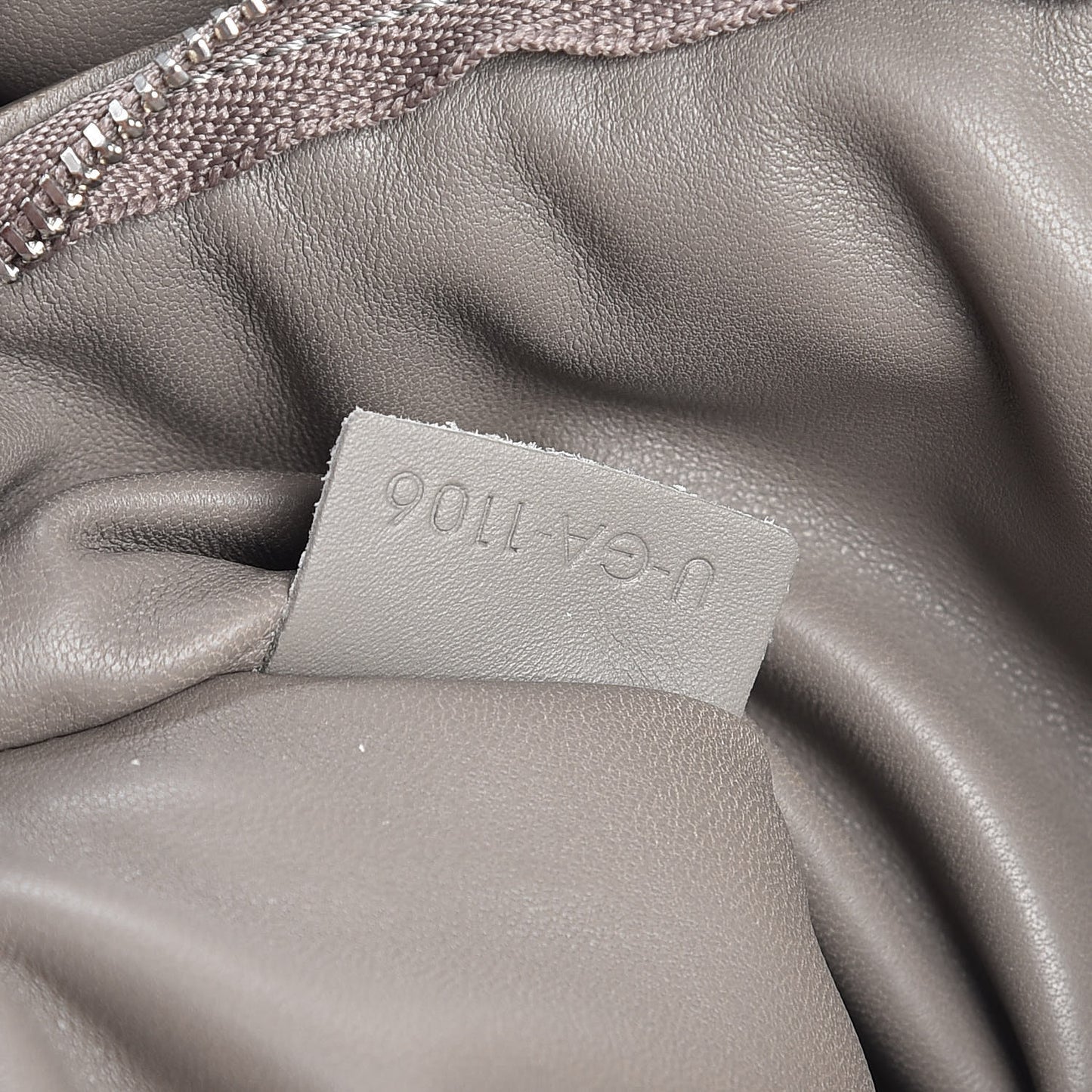 Smooth Lambskin Cartable Pillow Flap Grey
