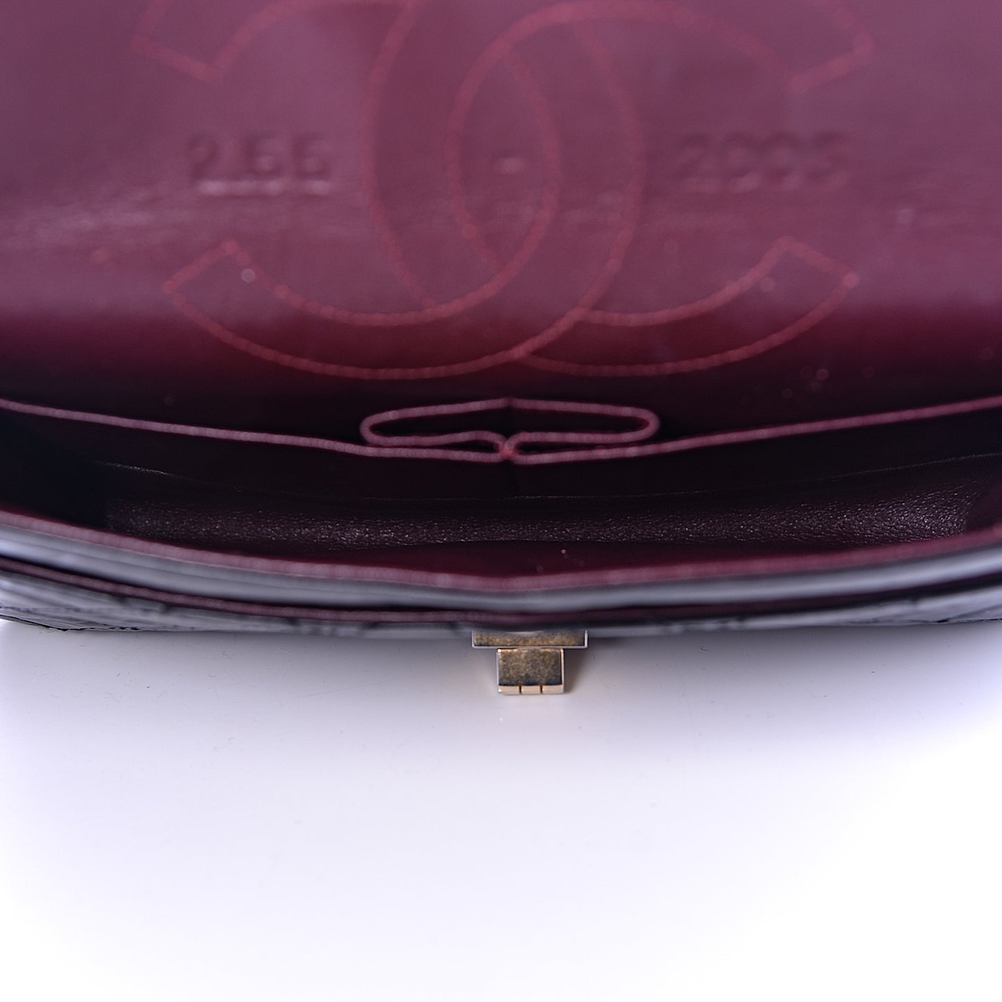 Aged Calfskin 50th Anniversary 2.55 Reissue 225 Flap Black