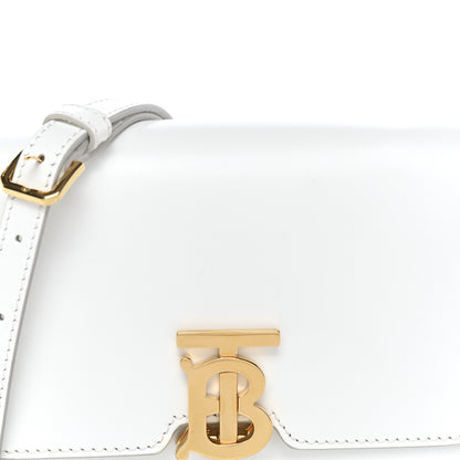 Burberry Calfskin Mini TB Bag White 7 of 13