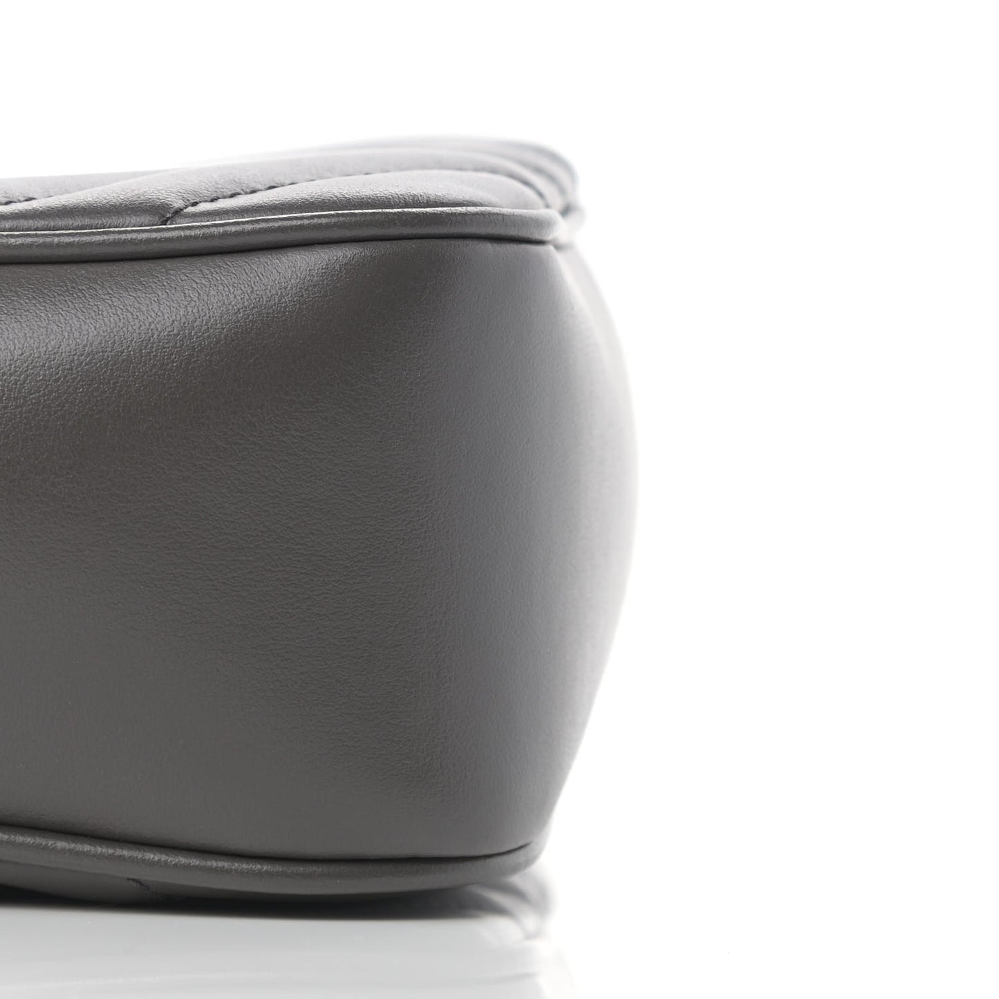 Calfskin Matelasse Monogram Lou Camera Bag Grey