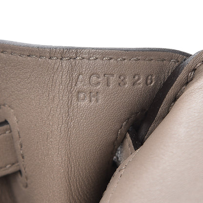 Hermes Swift Birkin 25 Gris Asphalte 20 of 33