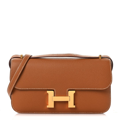 Hermes Epsom Constance 1-Elan Gold Gold 1 of 14