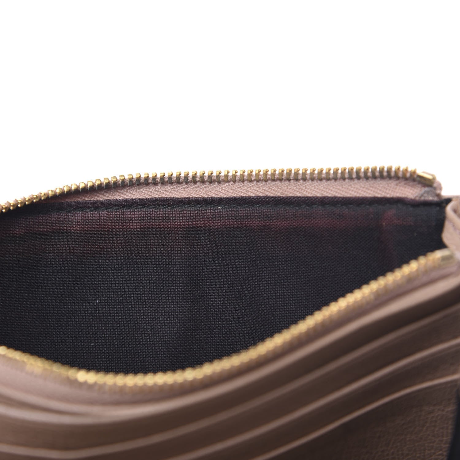 Balenciaga Chevre Gold Metallic Edge Hardware Money Wallet Rose de Sables 14 of 15