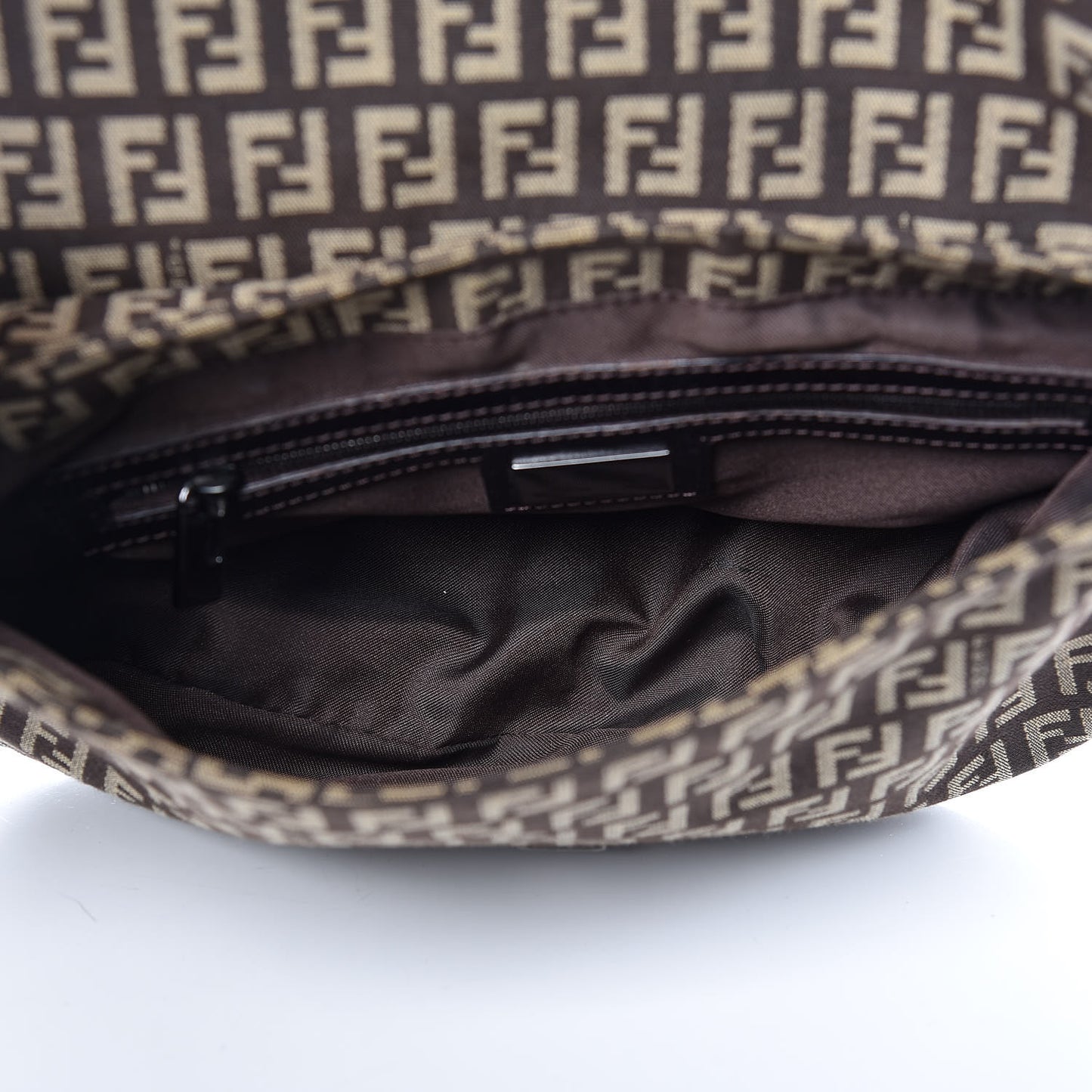 Zucchino Vitello Flap Messenger Satchel Testa di Moro Beige