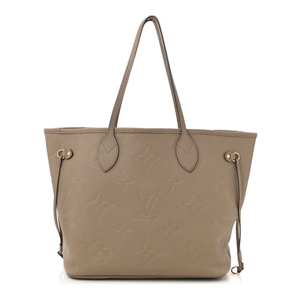 Louis Vuitton Empreinte Monogram Giant Neverfull MM Tourterelle 1 of 12