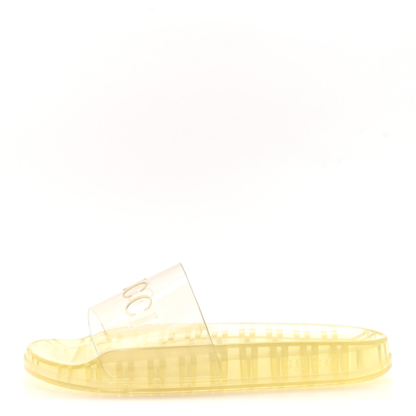 Rubber Mens Pursuit Slide Sandals 10 Transparent