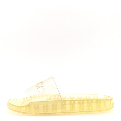 Gucci Rubber Mens Pursuit Slide Sandals 10 Transparent 1 of 8