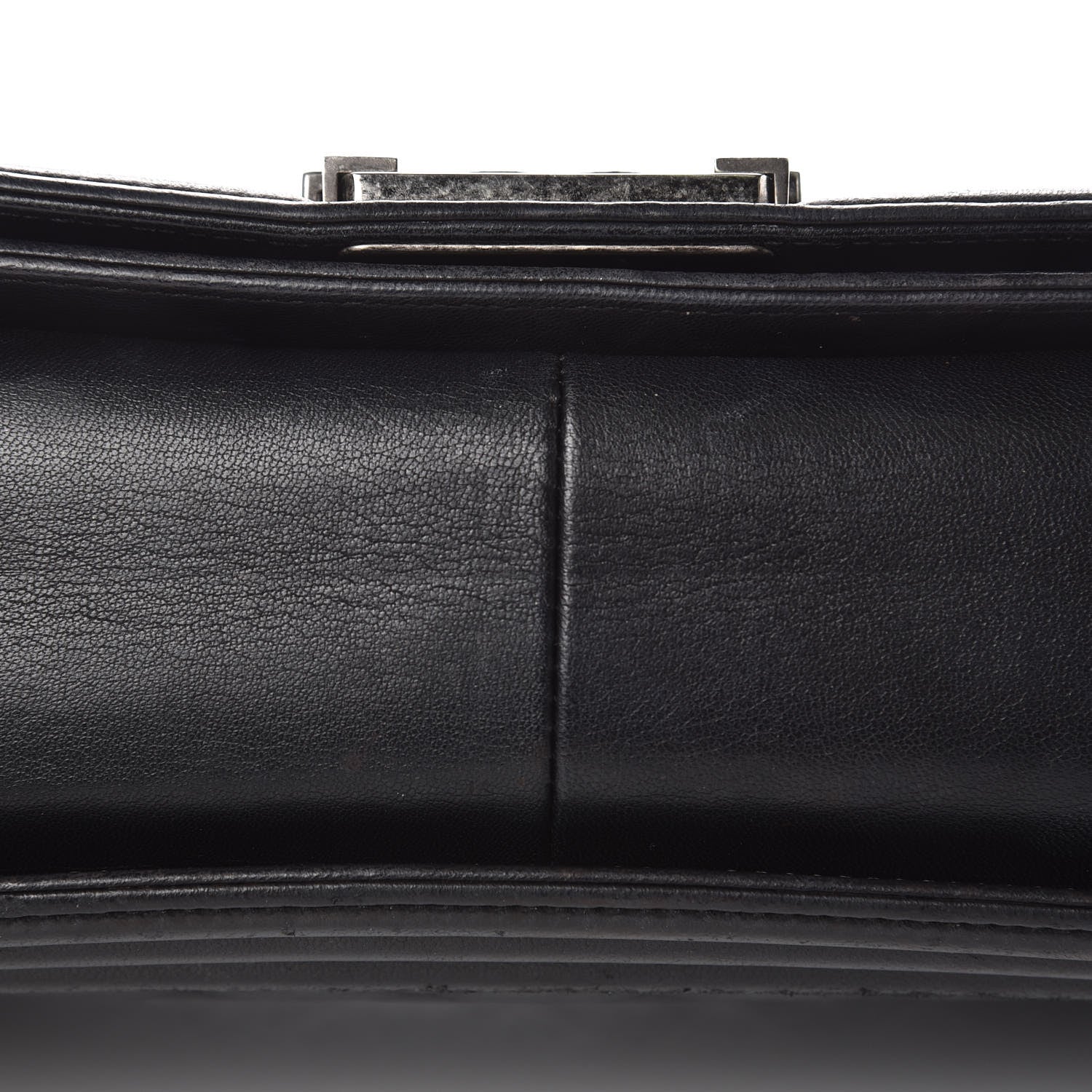 Chanel Lambskin Quilted Medium Boy Flap Black 16 of 18
