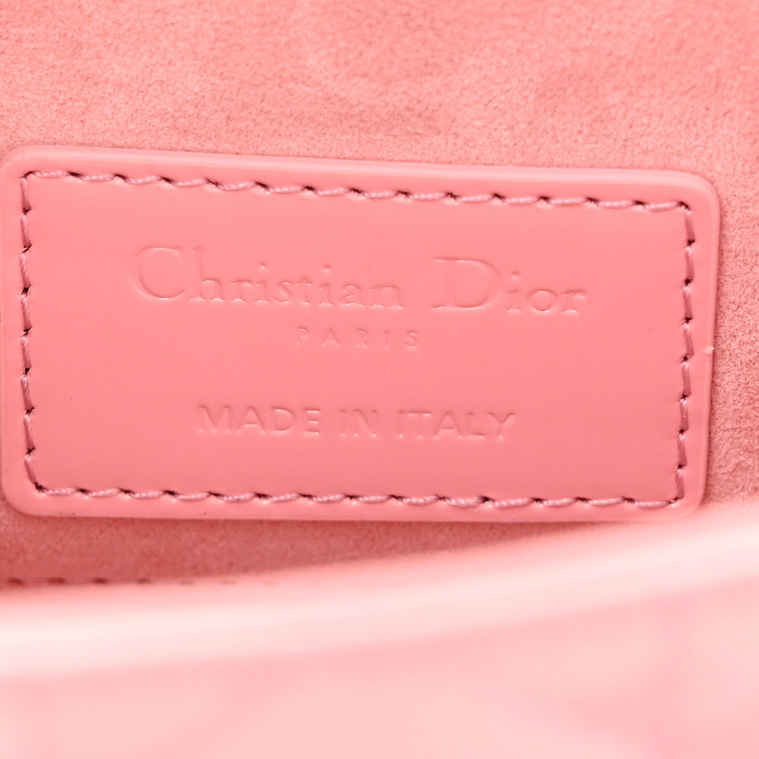 Christian Dior Patent Cannage Small Lady D-Joy Pink 6 of 14