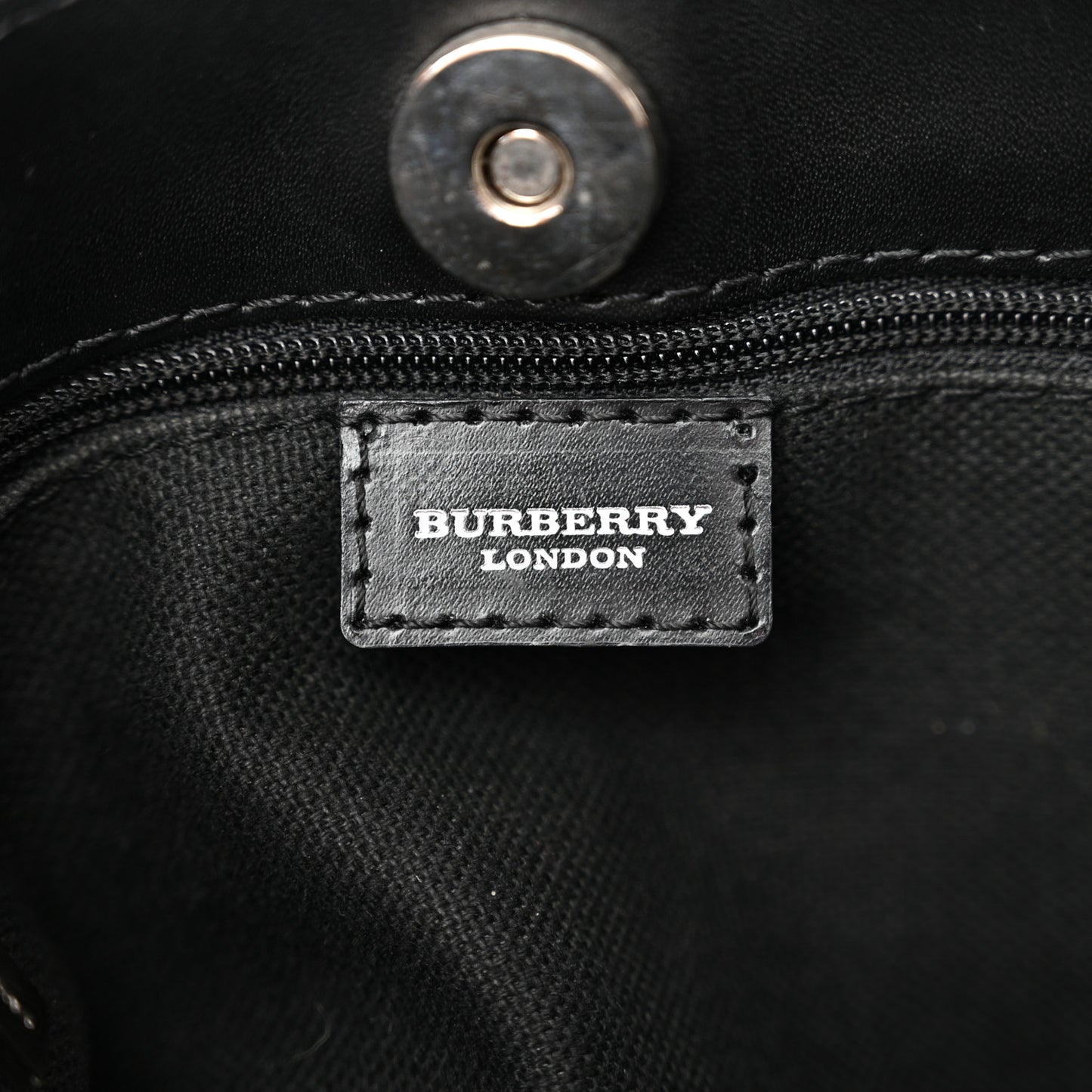 Prorsum House Check Shoulder Bag Black