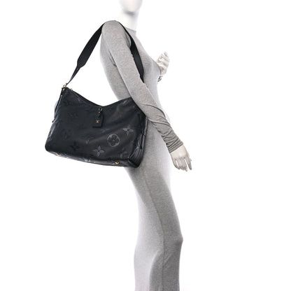 Louis Vuitton Empreinte Monogram Giant CarryAll MM Black 2 of 10
