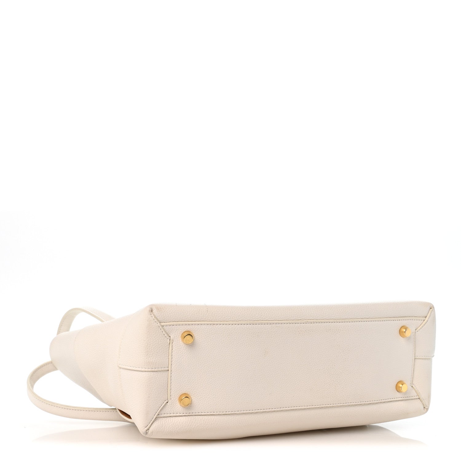 Bottega Veneta French Calfskin Maxi Intrecciato Medium Arco Bianco 3 of 13