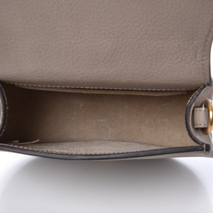 Chloe Calfskin Suede Small Nile Bracelet Bag Motty Grey 5 of 8