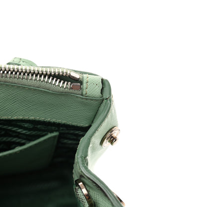 Prada Saffiano Lux Small Galleria Double Zip Tote Acquamarina 17 of 25