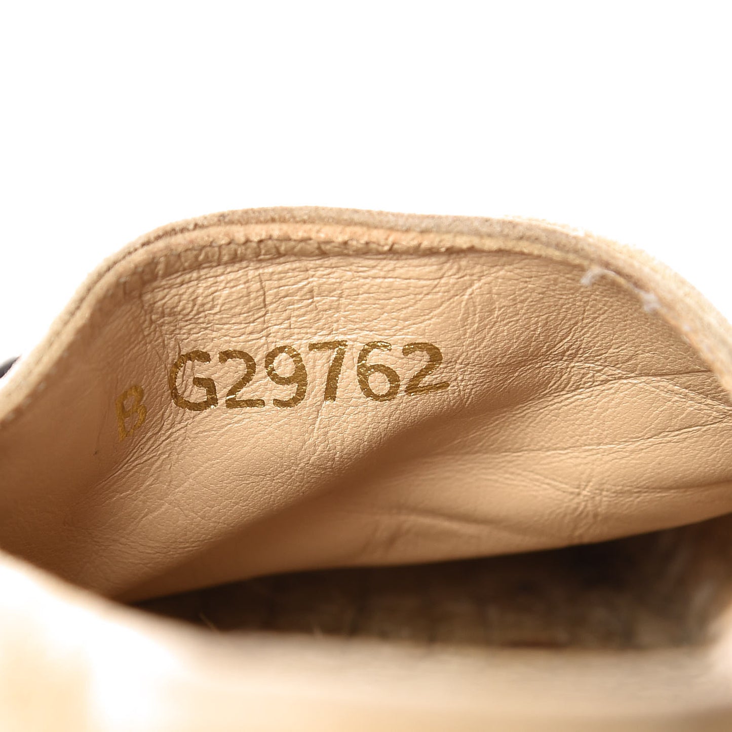 Suede Pearl CC Espadrilles 39 Beige