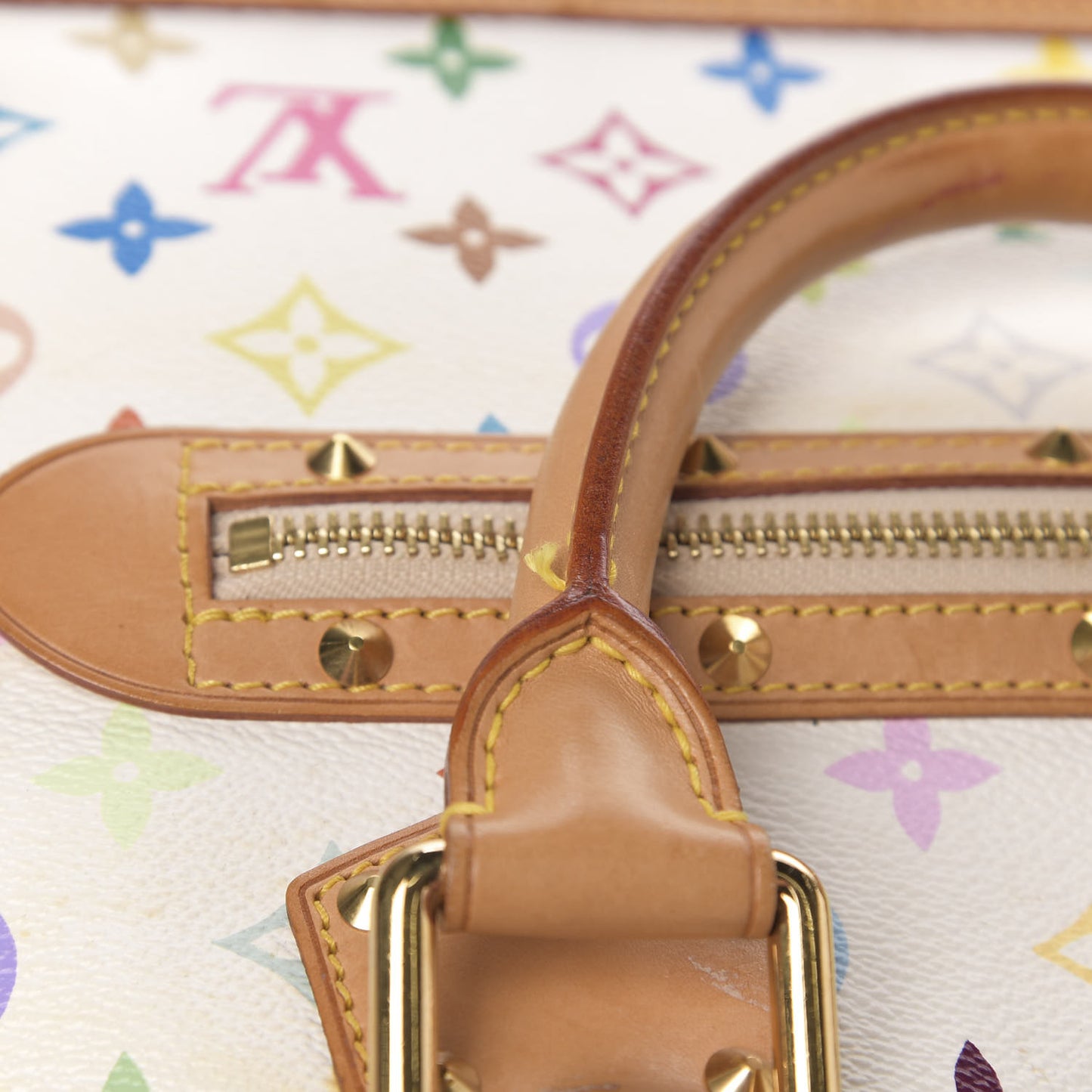 Monogram Multicolor Alma White