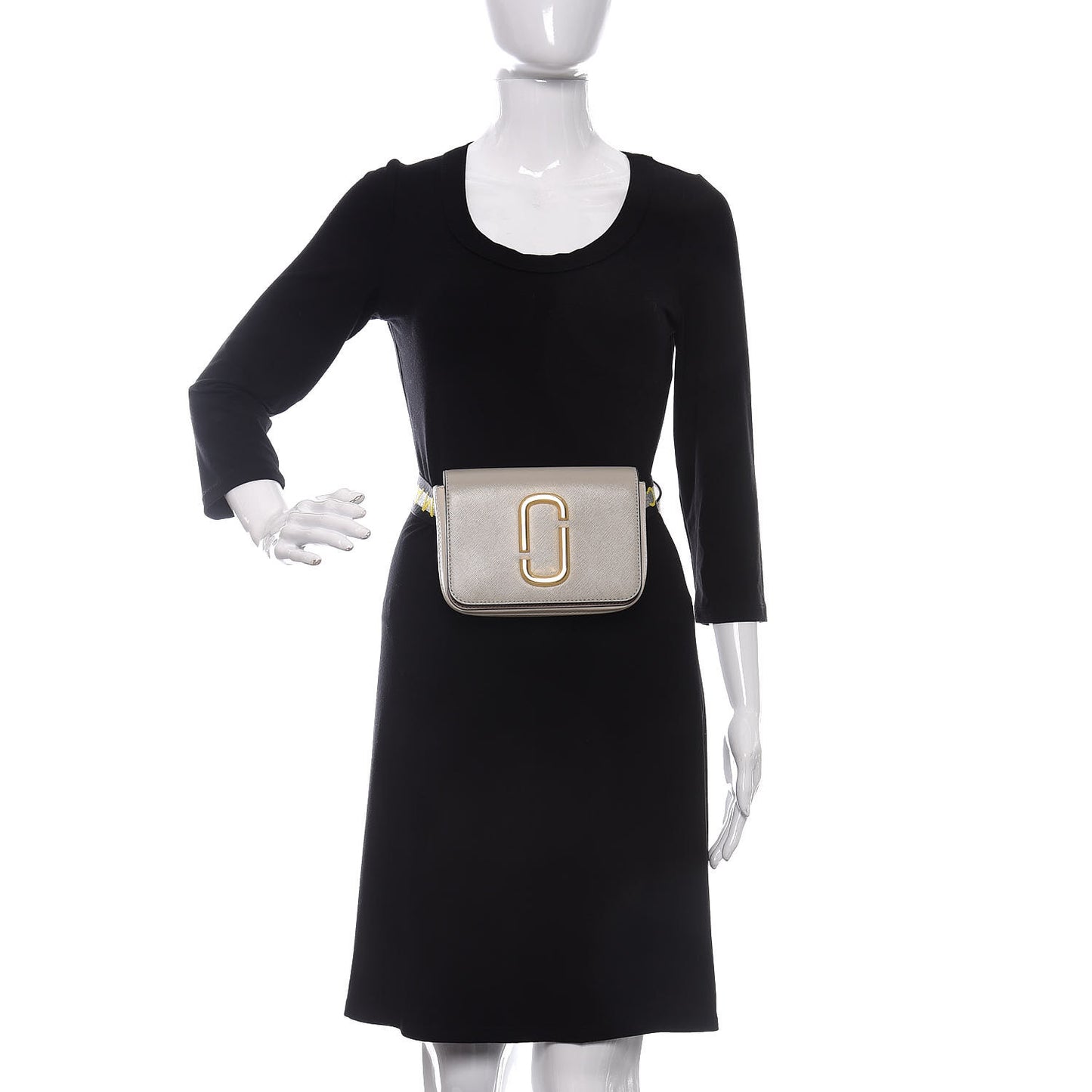 Saffiano Hip Shot Belt Bag Dust Multicolor