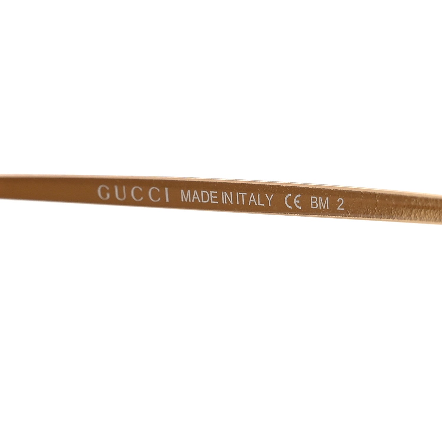 Gucci Metal Round Frame Sunglasses GG4273/S Gold 5 of 8