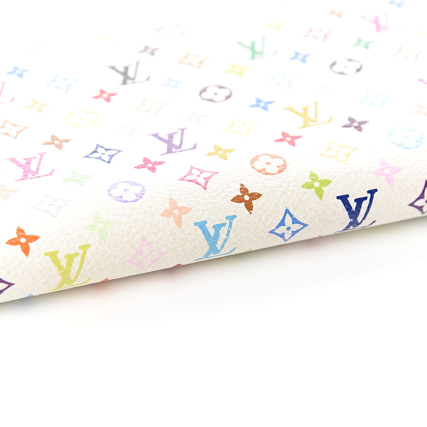 Monogram Multicolor Zippy Wallet White