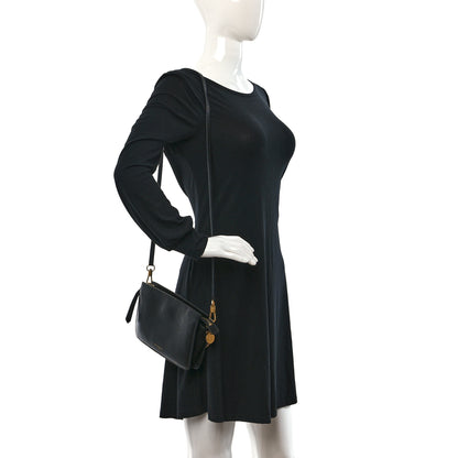 Givenchy Goatskin Suede Cross 3 Crossbody Bag Black 2 of 8