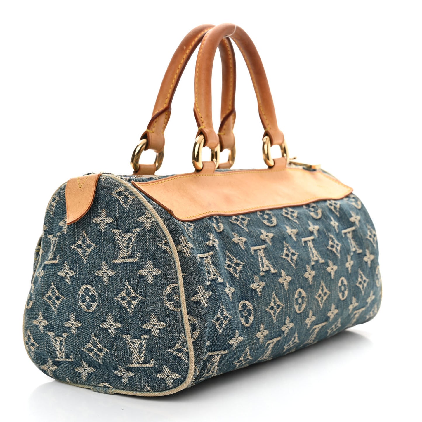 Monogram Denim Neo Speedy Blue