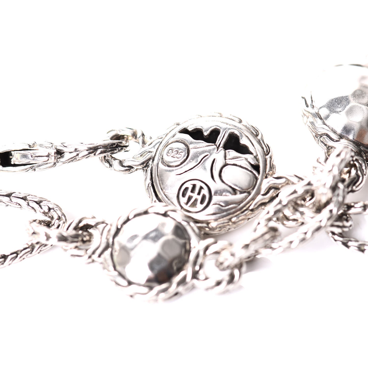 John Hardy Sterling Silver Palu Link Necklace 3 of 3