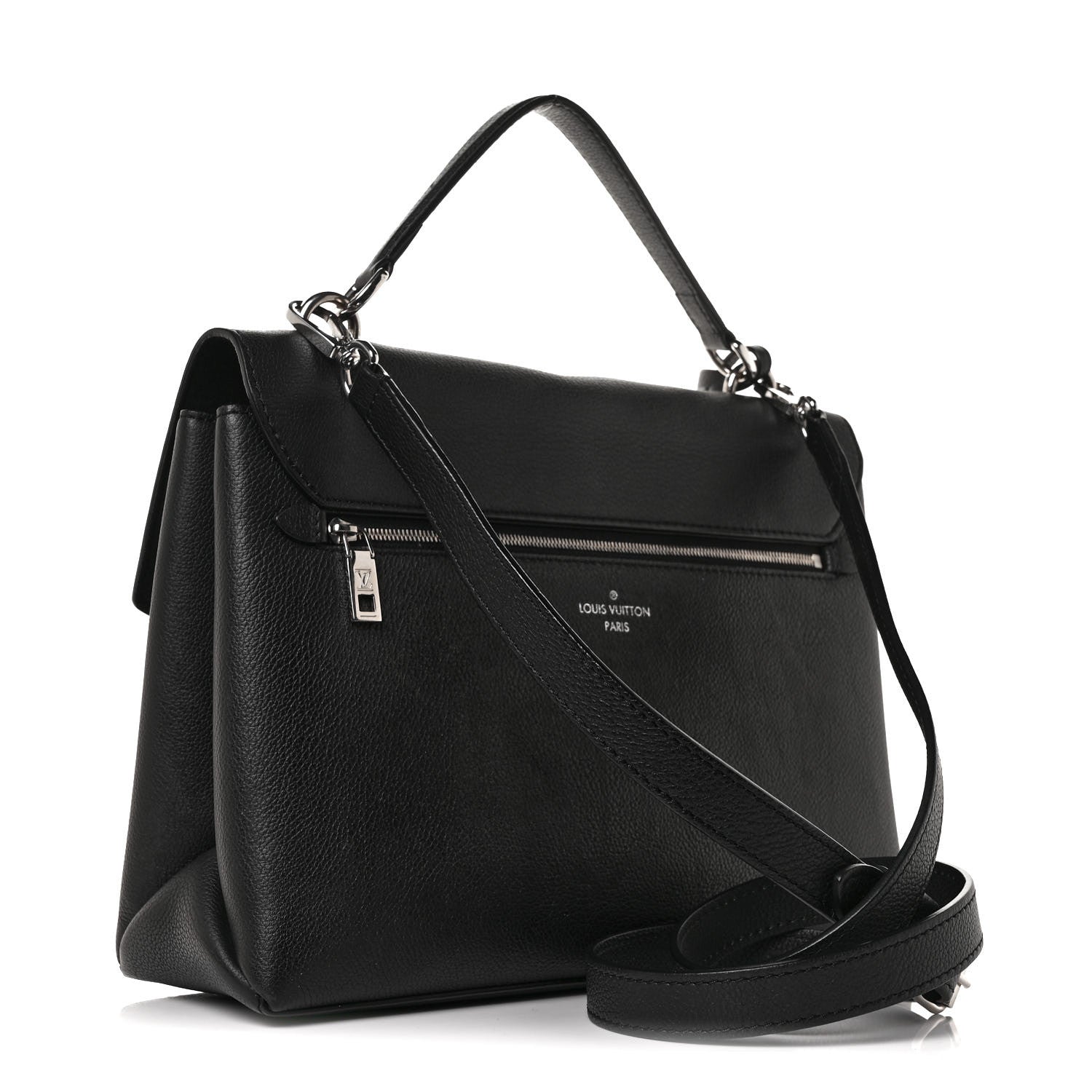 Louis Vuitton Soft Calfskin My Lockme Top Handle Black 3 of 11