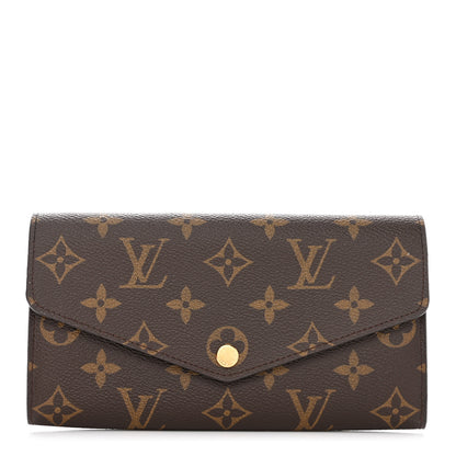 Louis Vuitton Monogram Sarah Wallet NM 1 of 7