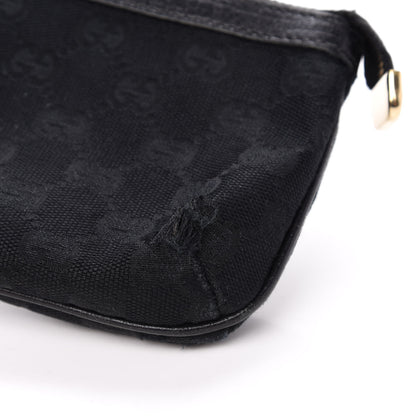 Gucci Monogram Jolicoeur Wristlet Black 12 of 14