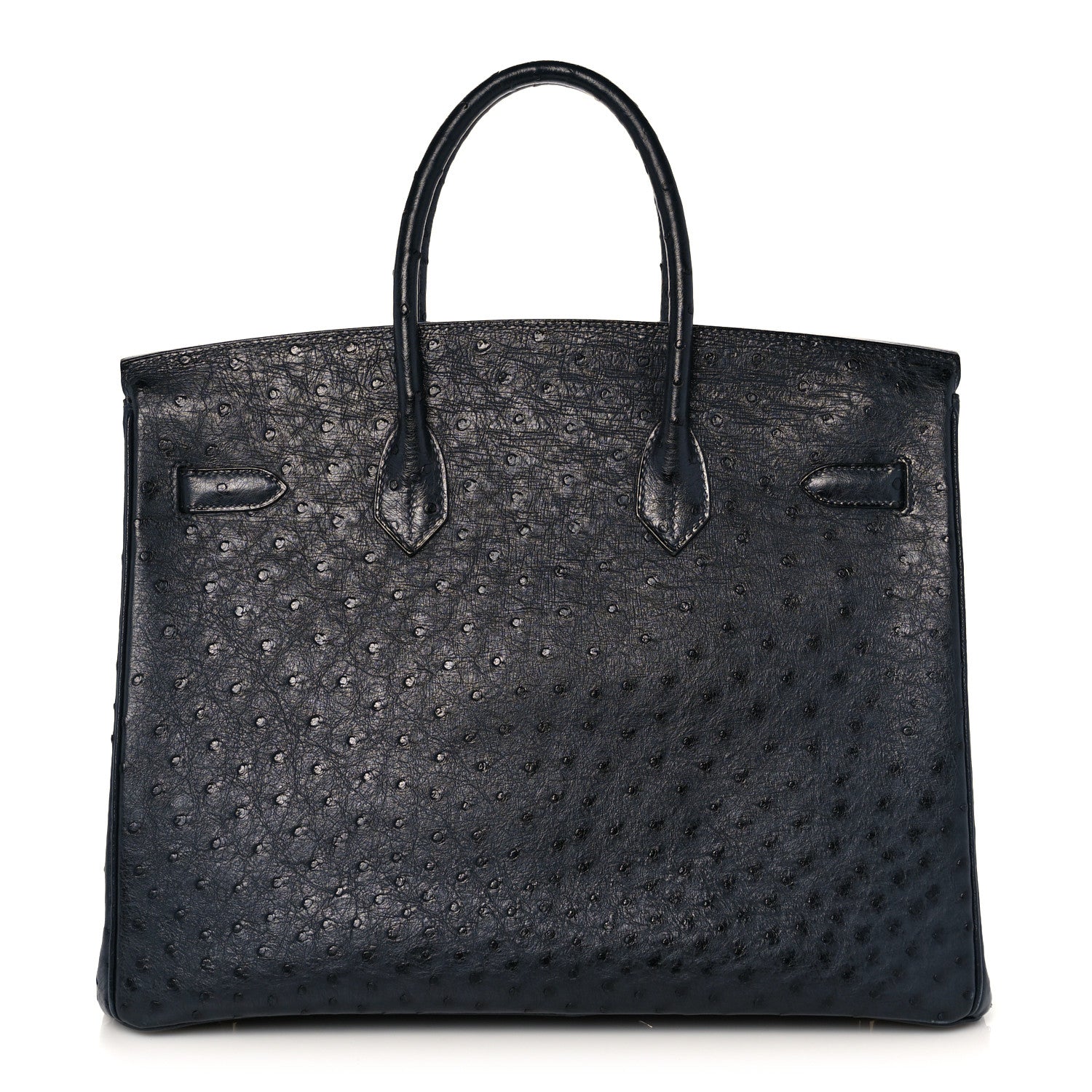 Hermes Ostrich Birkin 35 Bleu Indigo 4 of 44