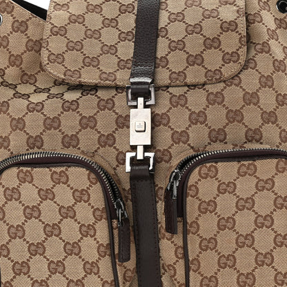 Gucci Monogram Backpack Dark Brown 8 of 17