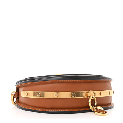Chloe Calfskin Small Nile Bracelet Minaudiere Bag Caramel 4 of 10