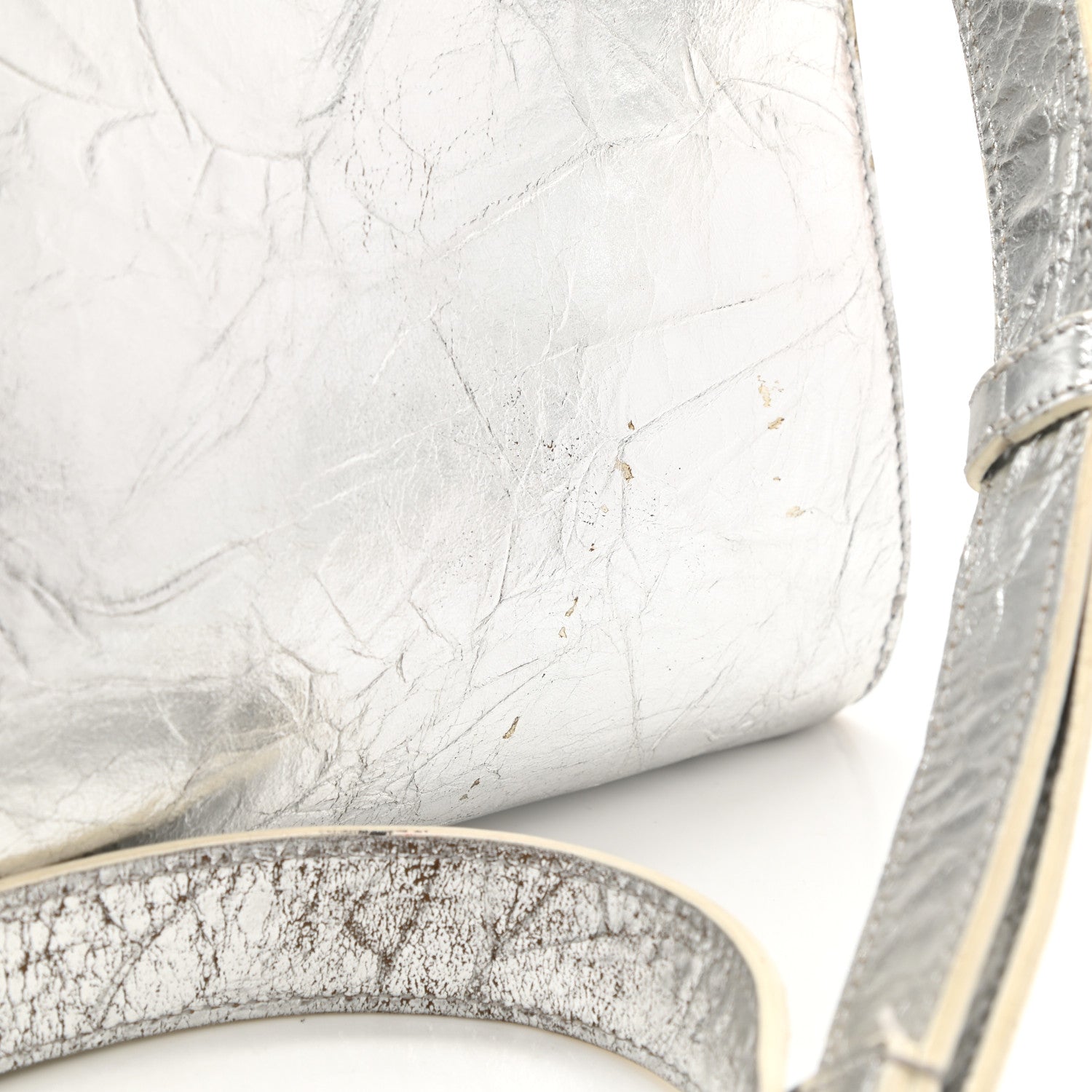 Christian Dior Metallic Calfskin Large Diorever Flap Silver 13 of 13
